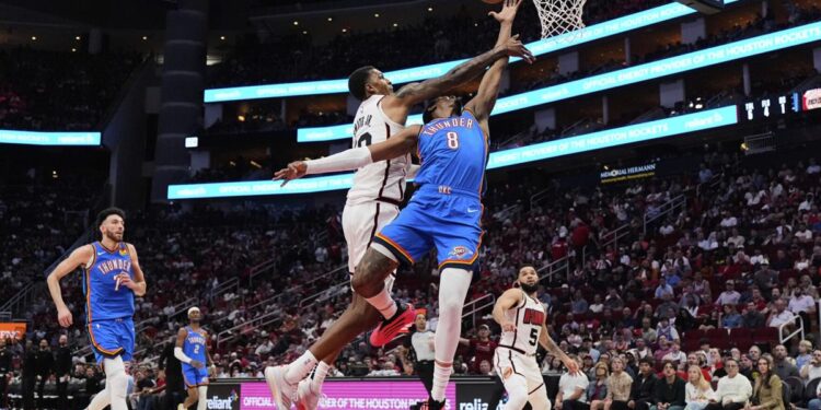 Green, Rockets snap Thunder's 11-game winning streak