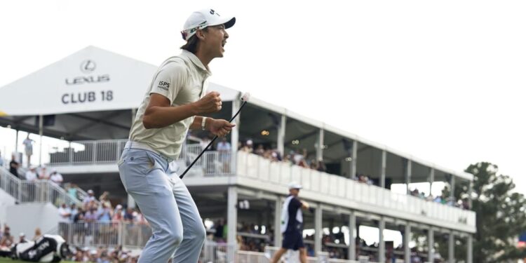 Lee holds off field to win Houston Open