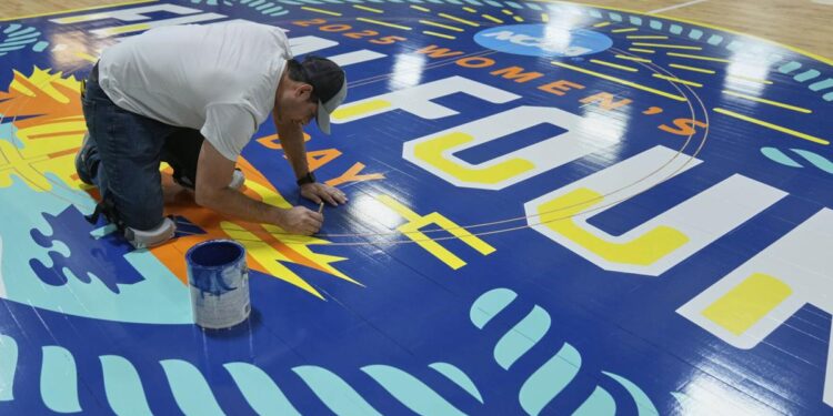 Maple hardwood ingrained with basketball's rich history