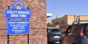 Wait times may be long at City Hall's payment drive-thru